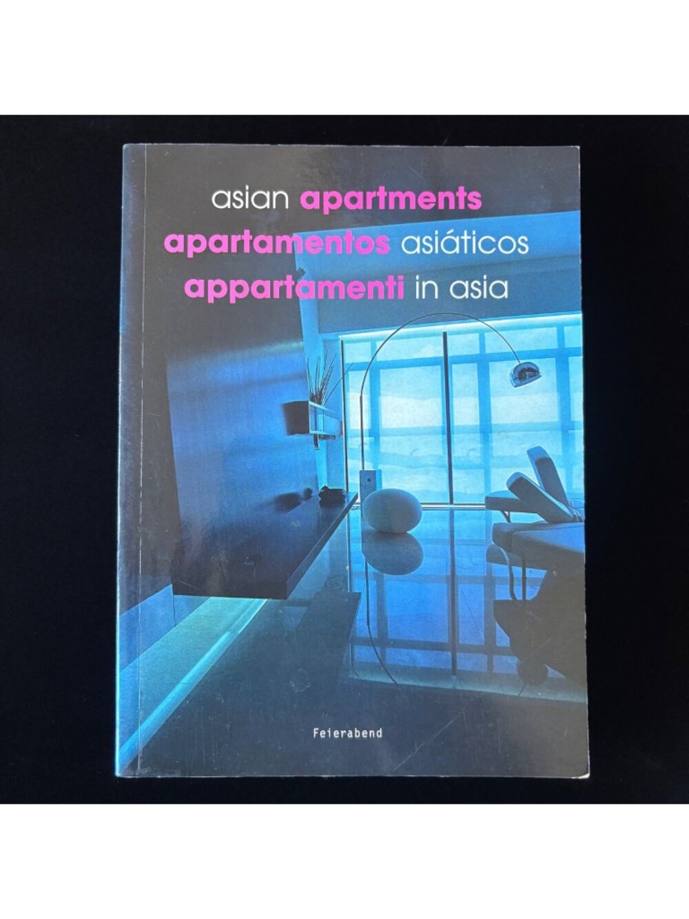 Asian Apartments Architecture Design Photo Book Paperback Vintage Feierabend